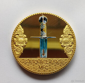 Pamětní medaile – České korunovační klenoty (certifikát)