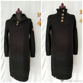 Šaty pletené nové vel.36/38 Bpc