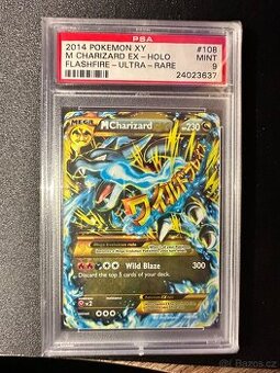 Charizard Pokemon EX Flashfire Ultra Rare XY 108 PSA 9