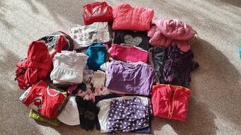 Prodám set oblečení pro holčičku vel.122/128