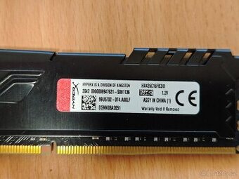 Kingston DDR4 8GB 2666MHz CL16 HX426C16FB3/8