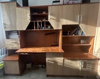 Stěna do dětského pokoje + šatní skříň