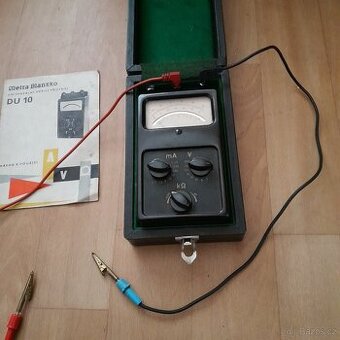 Universální přístroj AVOMET DU-10 + Nový hustoměr balonový