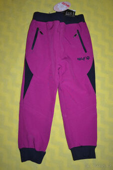 jarní nové softshellové kalhoty Wolf,různé druhy,1-3r.