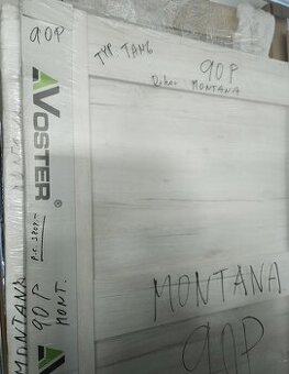 Interiérové dveře 90P- dub Montana - nové