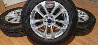 Predám letný komplet Ford Kuga 225/65 R17 ,TPMS , 8,0mm