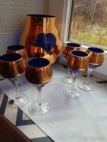 Krásný zlacený servis    SLÉVÁ