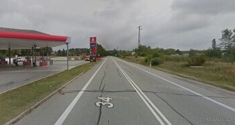 Atypická reklamní plocha u hlavního tahu I/34 (E551), 18m2