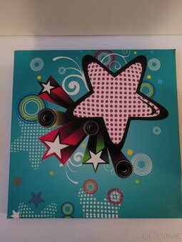 Sada 2 moderních obrazů – Pop-art hvězdy