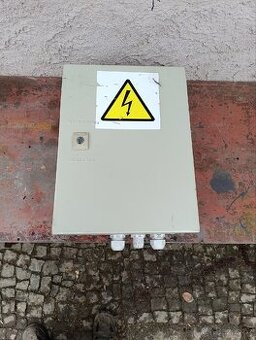 Elektrorozvodna, kovová, venkovní