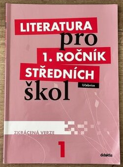 Literatura pro 1. ročník středních škol