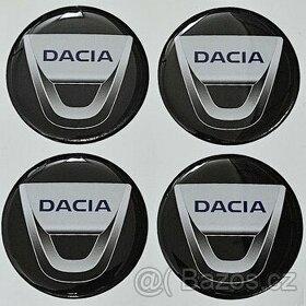 Kvalitní nálepky, loga Dacia 55mm