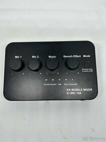 MIX 88 Portable Karaoke Microphone Mixer 2 Mic