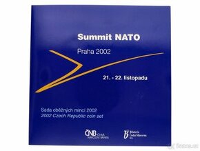 Hledaná Sada oběžných mincí Summit NATO 2002 PRAHA