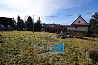 Prodej pozemku 1000 m2 pro výstavbu RD, Jítrava - Rynoltice