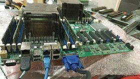 Supermicro X9DRD-7LN4F-JBOD, 2x E5-2609, 128GB RAM