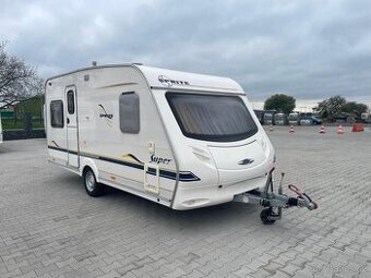 PRODÁNO Sprite Super 450, 4osoby, EL.POJEZD, sprcha