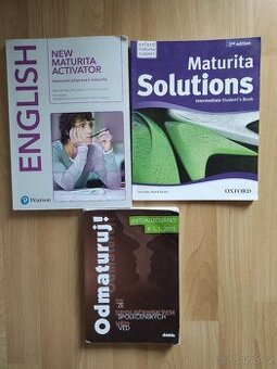 učebnice SŠ příprava - maturita - od 70Kč
