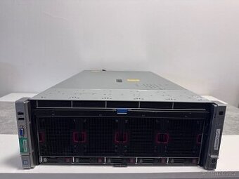 HP ProLiant DL580 Gen9 • 4×Xeon • 128GB RAM • 28 000 Kč