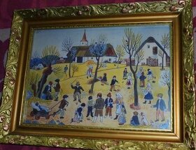 Josef Lada - DĚTSKÉ HRY na JAŘE 1936 - 1