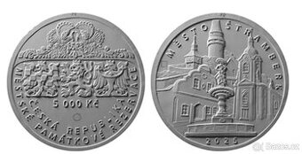 5000 kč Městská památková rezervace Štramberk Proof