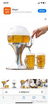 Dávkovač / nálevka na pivo s chlazenim