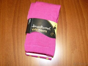 Nové punčocháče SMARTWOOL merino L, vel. 145-152,5cm - 1