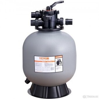 VEVOR pisková filtrace 65 kg písek ( 19 palců)