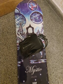 Snowboard Mystic 160 cm s vázáním Factory