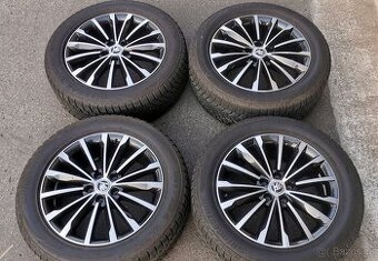 ALU sada 4 kol na KODIAQ Trinity 7x18 5x112 ET43 – TOP stav