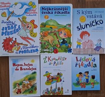 Knížky s říkankami- mix