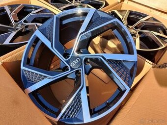 Sada ALU 5x112 R19 design RS MACHINED BLACK