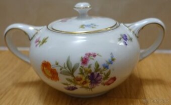 Porcelánová cukřenka Rosenthal Balmoral Bavaria – květinový