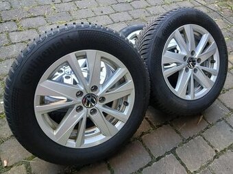 ALU kola,sada,originál VW,KARLSTAD,205/60 R16,5x112,9,5/8mm