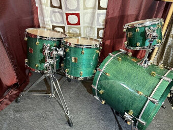 Bicí sada Yamaha Maple Custom Turquoise 22, 12, 14, 16" + k