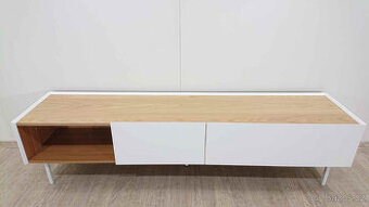 Bílý televizní stolek Arista 180 cm Teulat