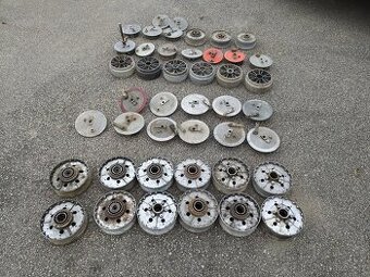 Středy kol + štíty Jawa ČZ