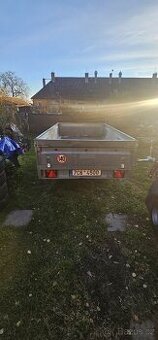 Brzděný přívěsný vozík