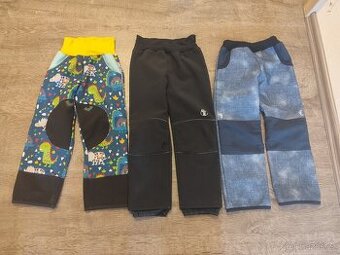Softshellové kalhoty zimní 110, 104