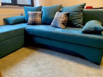 Jockenhöfer Gruppe rohová pohovka s funkcí postele