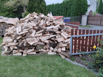 Palivové dřevo tvrdé, štípané