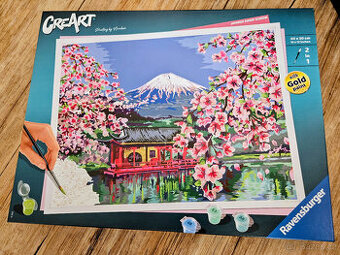 Set pro malování - CreArt: Japonské třešňové květy