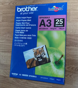 Brother A3 fotopapír premium BP60MA3