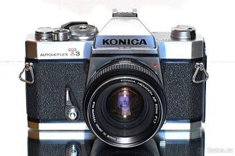Konica Autoreflex T3 + Hexanon 1,7/50 po SERVISU
