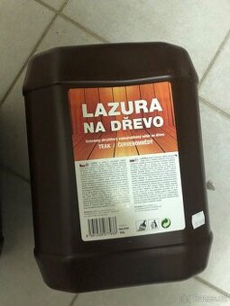 Lazura 10 litru tmavehneda