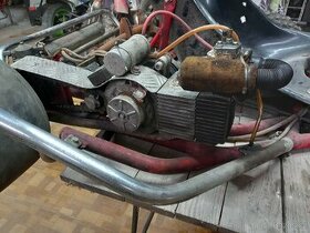 Motor babeta upravený do motokáry