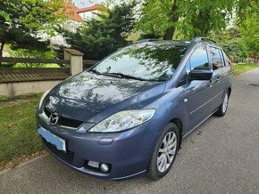 Mazda 5 2.0 Diesel 105kw,7 Místní,Bez koroze