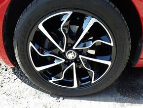 ALU kola 5x112 r17 s letními pneu - 1