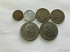 Slovenský Štát a Protektorát Čechy Morava obehové mince