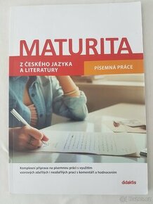 Maturita z českého jazyka a literatury písemná práce 2023.